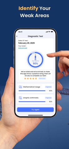 CAST Practice Test 2026 iPhone screenshot
