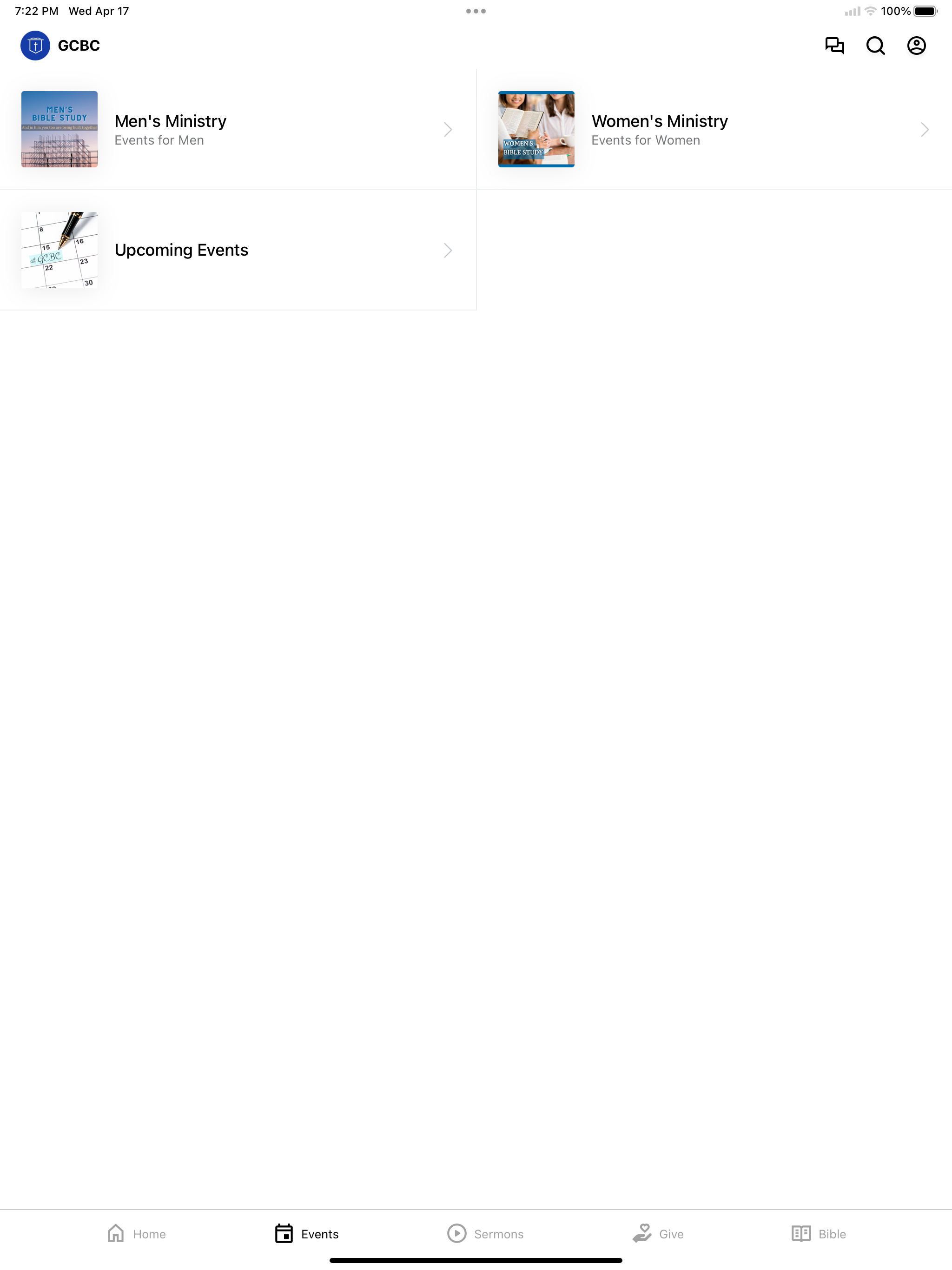 GC Bible Church Tomball screenshot 5