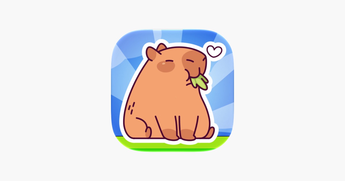 ‎Stacky Capybara: Tap & Stack App - App Store
