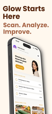 BeautyMax AI: Skin Analyzer iPhone screenshot