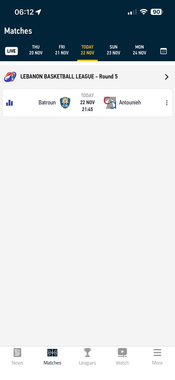iPhone screenshot