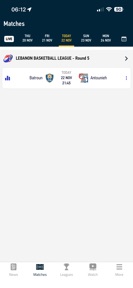 Lebanese Basketball screenshot