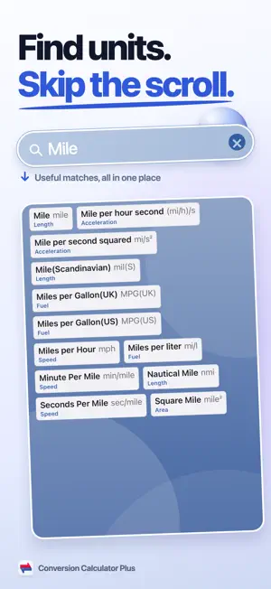 Conversion Calculator Plus screenshot 7