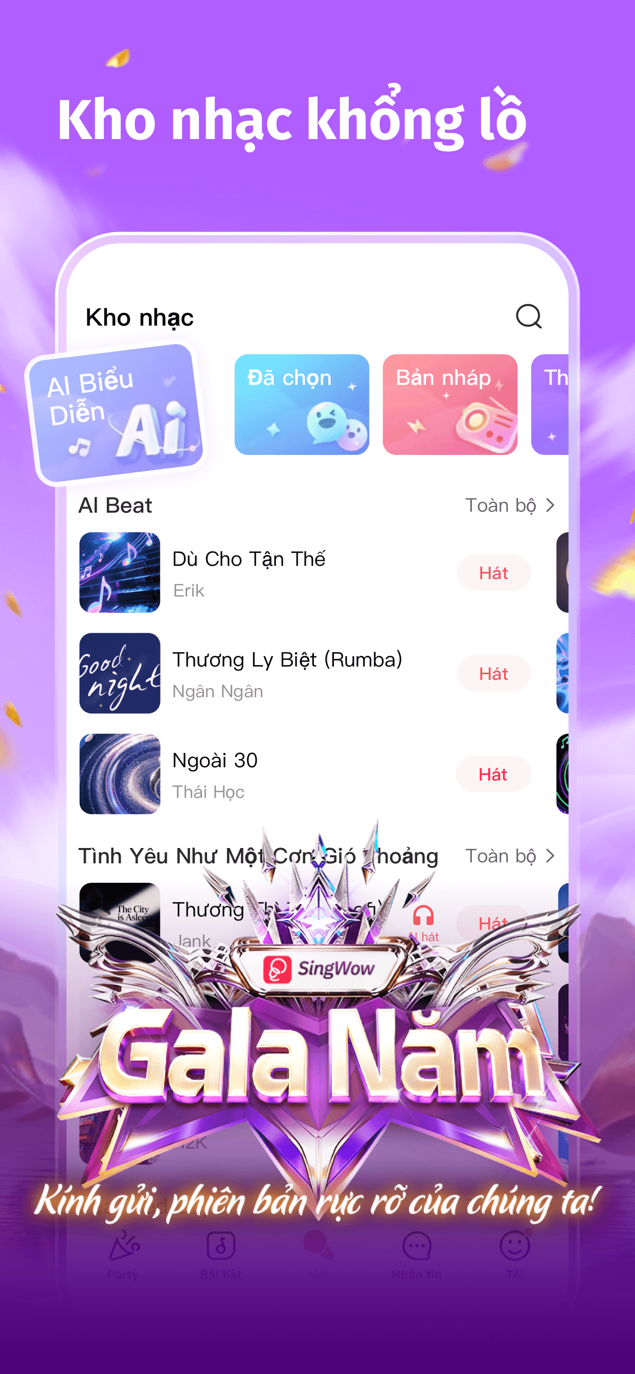 SingWow - Hát Kara & Hát AI