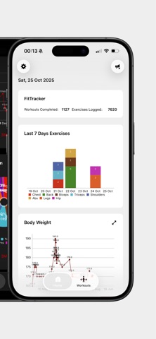 FitTracker - Gym Workout Log Screenshot 2 of 5