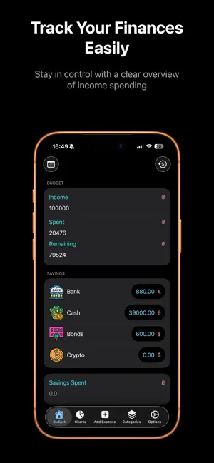 EMABS – Expense & Budget Saver screenshot 1