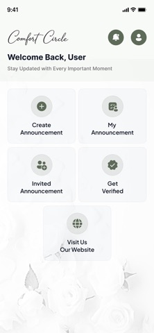 Comfort Circle screenshot