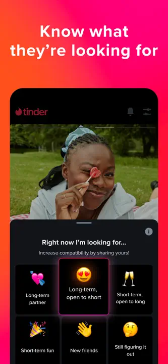 Tinder Dating App: Screenshot 5 von 9