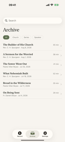 Pew: Sermon Notes, Bible Study Screenshot 4 of 6