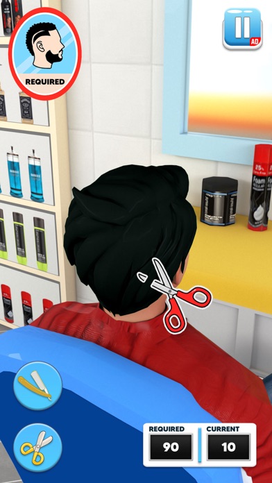 Barber Shop Hair Cutting Games Screenshot