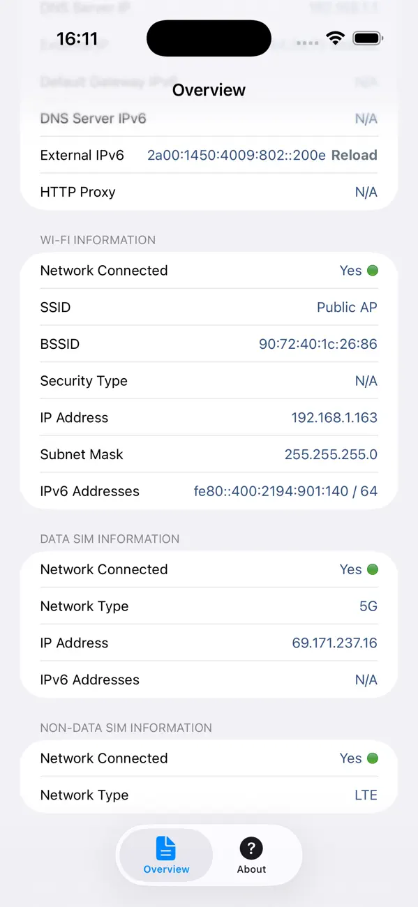Screenshot #2 pour System Status: hw monitor