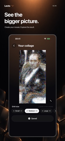 Lecto: Photo Mosaic Collage iPhone screenshot