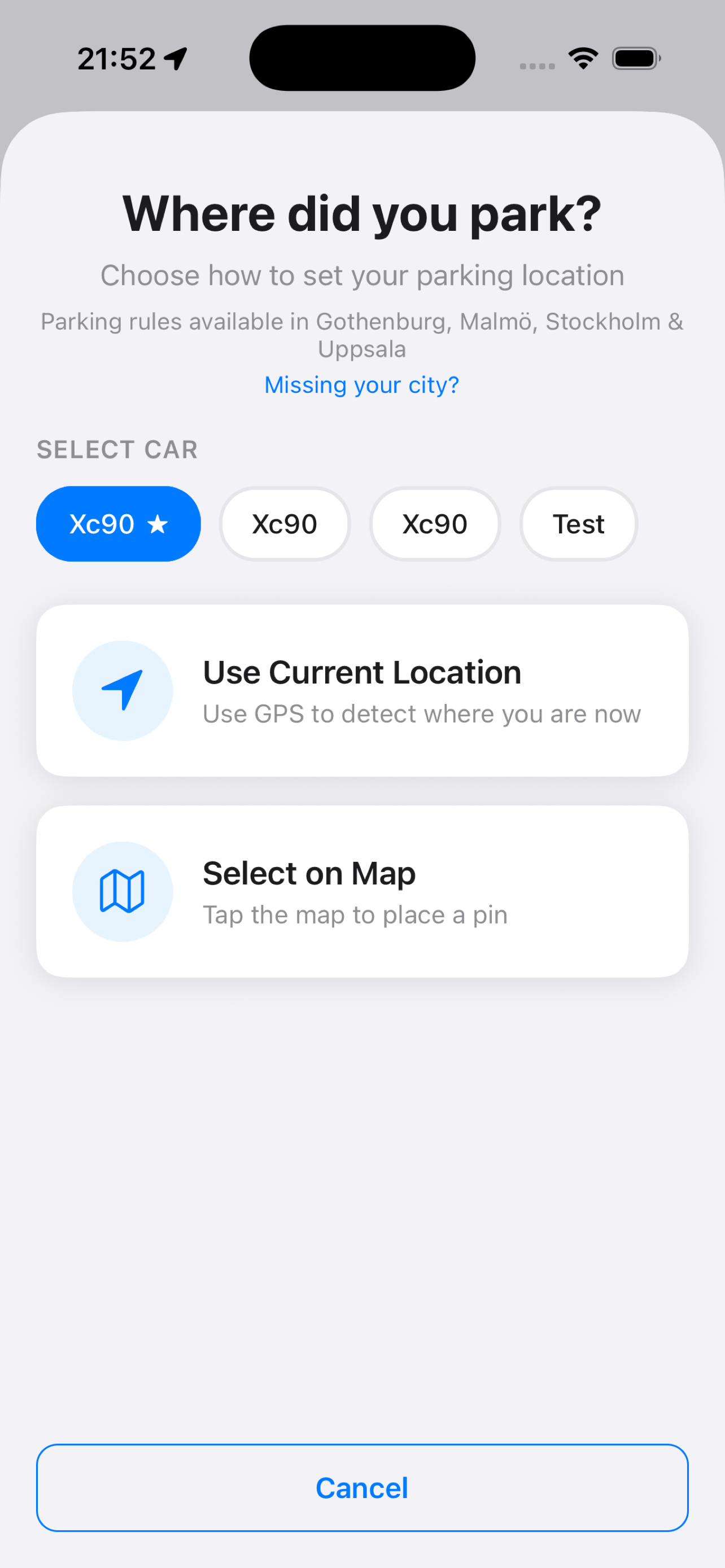 ParkMinder screenshot 3