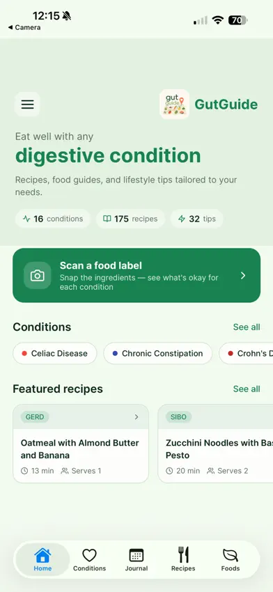 GutGuide screenshot 1