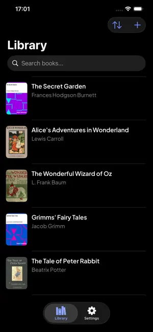 Nghe Epub: EPUB Read Aloud TTS screenshot 1