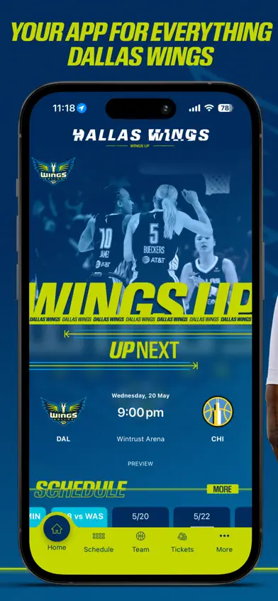 Dallas Wings screenshot 1