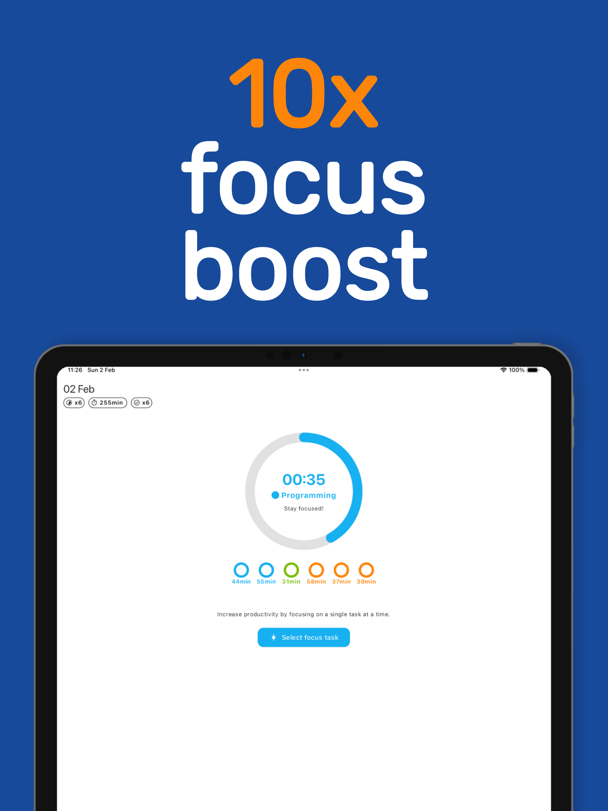 Study Timer - Focus Rings