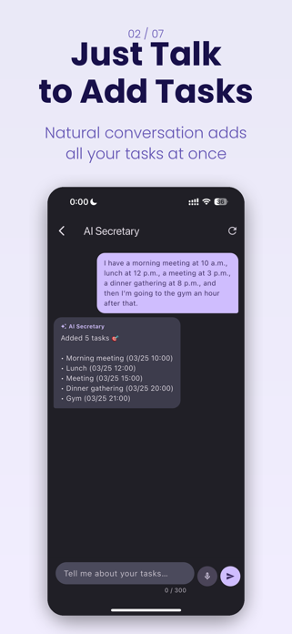 AI Task Secretary Screenshot 2 of 7