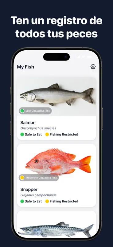 Identificador de peces FishPic screenshot 4 of 6