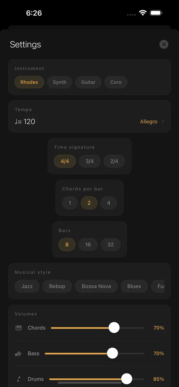 #5. Harmonizator (iOS) By: Martin Adler