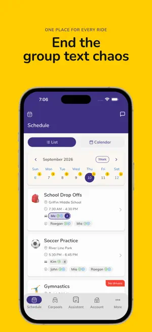 Kid Hop: School Carpool & Ride screenshot 2