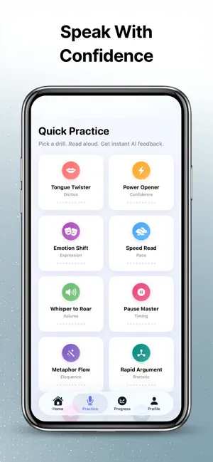 Speech AI Coach screenshot 1