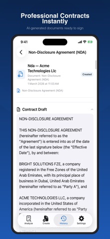 Counsely: AI Contract Analyzer Screenshot 7 of 10