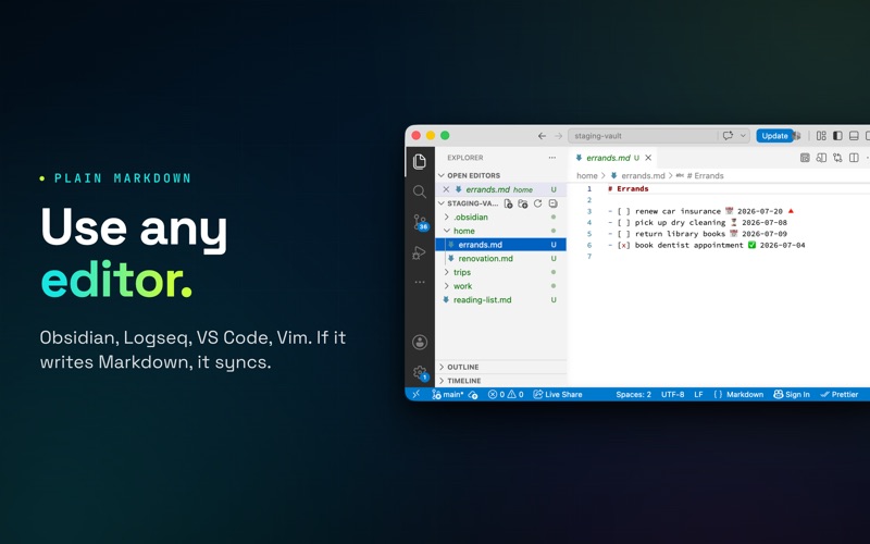 ReminderSync for Obsidian Screenshot 4 of 6