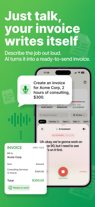 Simple Invoice Maker: Swiftly Screenshot 3 of 7