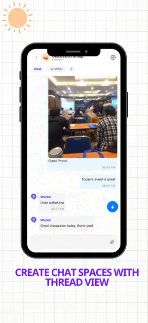 Binder Chat screenshot 1