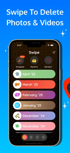 Swipe To Delete: Photo Cleaner screenshot 1