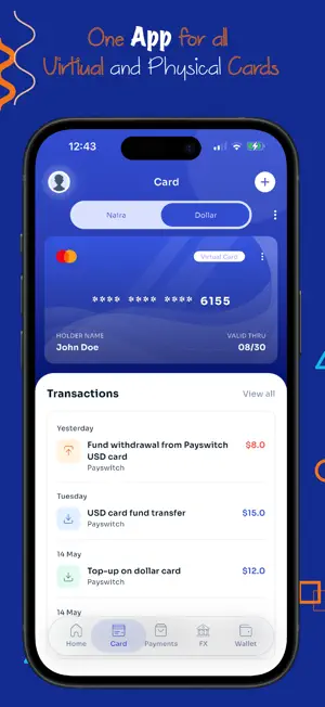 Payswitch screenshot 2