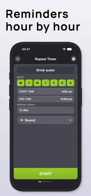 Repeat Timer: Interval Remind screenshot 3