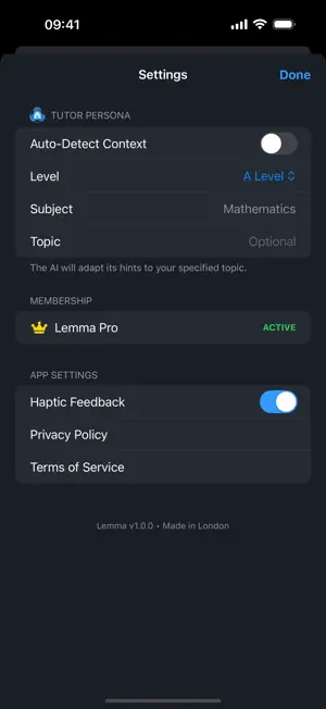 Lemma - Socratic Maths Tutor screenshot 4
