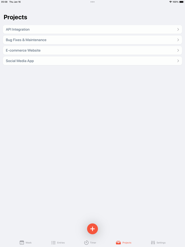 #7. Hours Tracker | Tempo (iOS) 由: Bart Jacobs