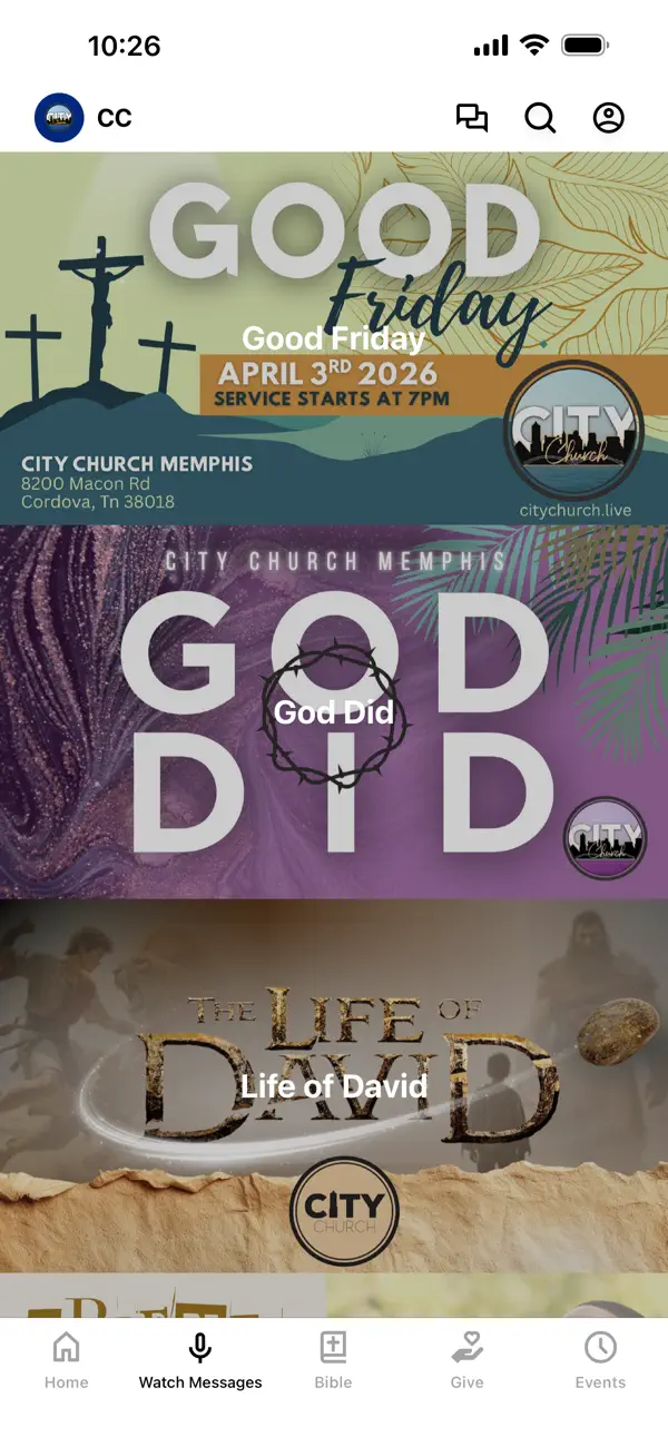 Screenshot #2 pour City Church