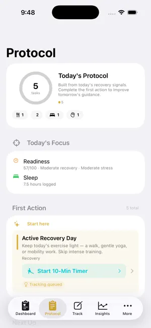 Vorra: Health Tracker screenshot 2
