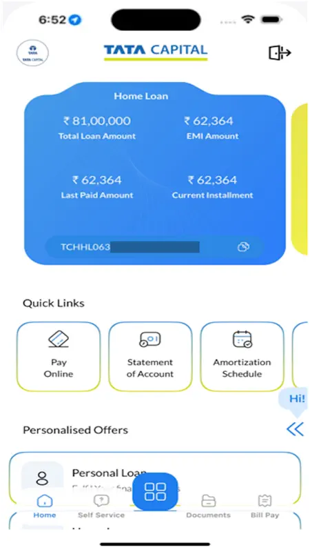 TATA Capital Loan & Wealth App screenshot 4 of 7