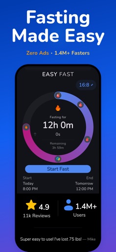 Easy Fast Intermittent Fasting screenshot