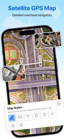 GPS Maps & Voice Navigation iPhone screenshot