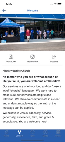 Waterlife Church screenshot