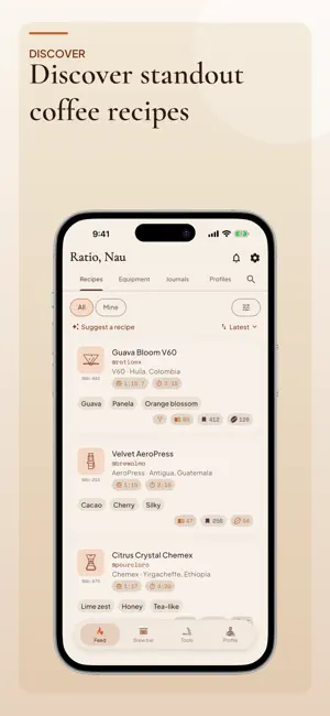 Ratio, Nau: Specialty Coffee screenshot 1