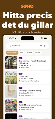 Somo - Evenemang nära dig screenshot