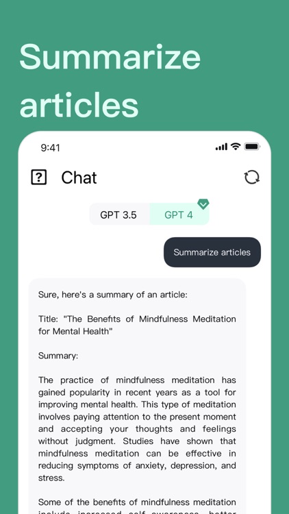 ChatGOAT - AI Chat Assistant