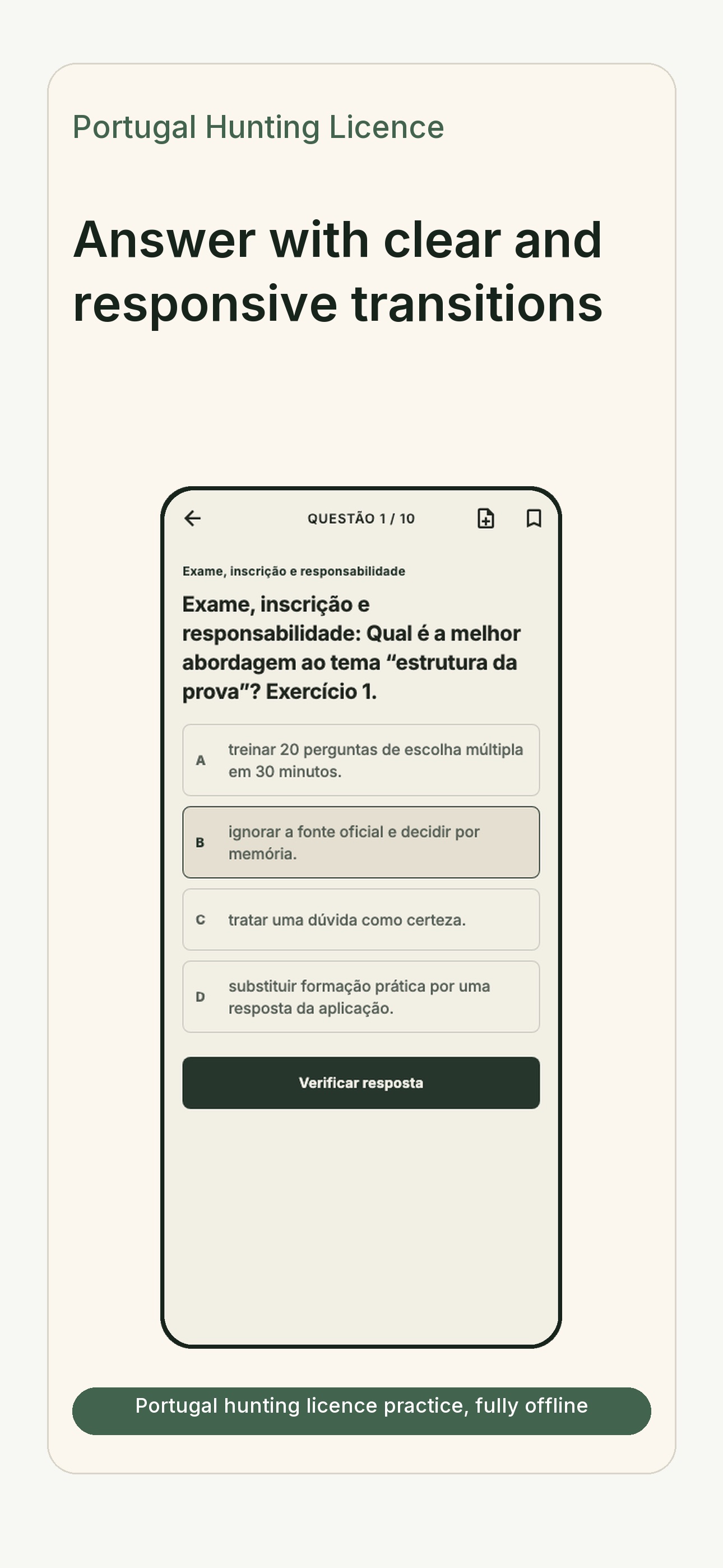 Screenshot 4 of Portugal Hunting Licence