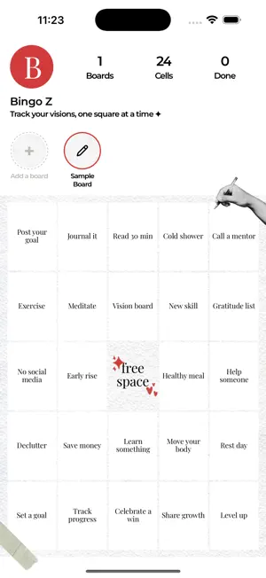 Bingo-Z: Action Board for GenZ screenshot 3