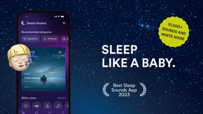 Sleep sounds - SleepDreams Screenshot