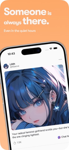 Animorld: Anime Chat iPhone screenshot