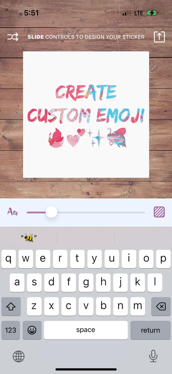 Screenshot #3 pour Flair: Color Marble Stickers