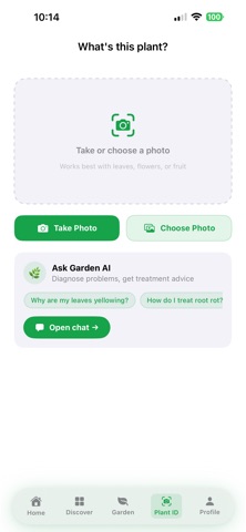 Furrow Garden & Plant ID iPhone screenshot
